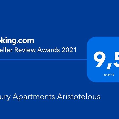 Luxury Apartments Aristotelous Thessaloniki Exterior photo